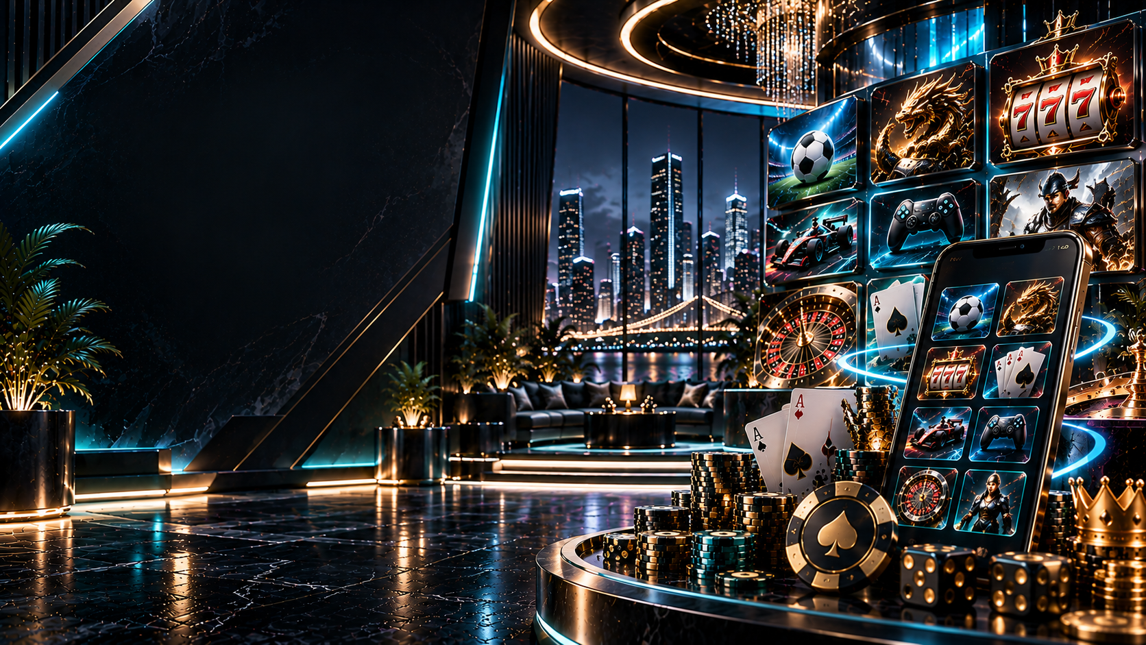 GOBETASIA pro luxury gaming lounge